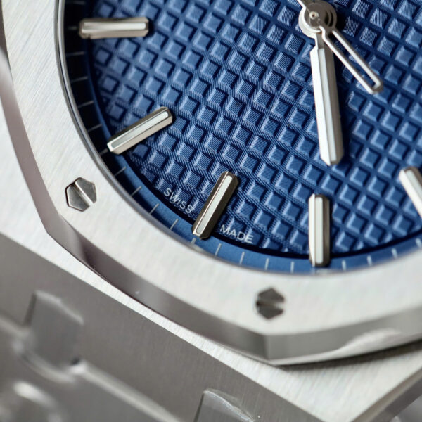 Đồng hồ Audemars Piguet Replica 11 Royal Oak 15500ST mặt xanh blue nhà máy APS 41mm (2)