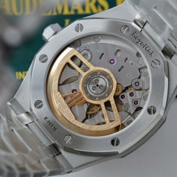 Đồng hồ Audemars Piguet Replica 11 Royal Oak 15500ST mặt xanh blue nhà máy APS 41mm (2)