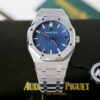 Đồng hồ Audemars Piguet Replica 11 Royal Oak 15500ST mặt xanh blue nhà máy APS 41mm (2)
