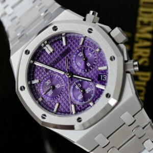 Đồng hồ Audemars Piguet Replica 11 Royal Oak Chronograph 26240 mặt tím xưởng APS 41mm (2)