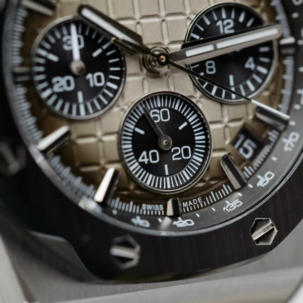Đồng hồ Audemars Piguet Replica 11 Royal Oak Offshore Chronograph 26420 mặt xám 43mm (2)
