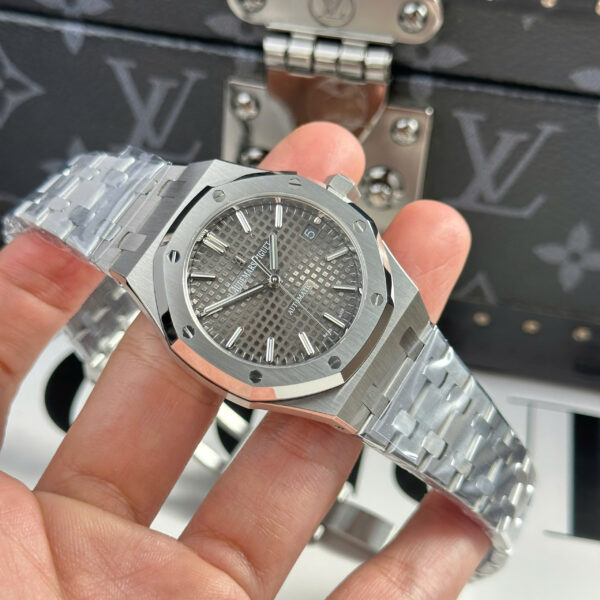 Đồng hồ Audemars Piguet Royal Oak 15450 Rep 11 mặt xám xưởng APS 37mm (2)