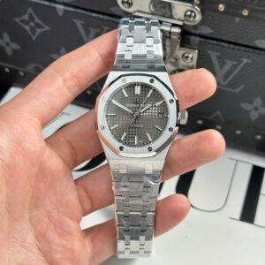 Đồng hồ Audemars Piguet Royal Oak 15450 Rep 11 mặt xám xưởng APS 37mm (2)