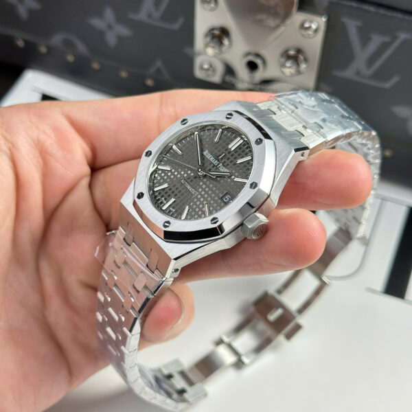 Đồng hồ Audemars Piguet Royal Oak 15450 Rep 11 mặt xám xưởng APS 37mm (2)