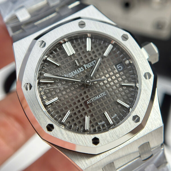 Đồng hồ Audemars Piguet Royal Oak 15450 Rep 11 mặt xám xưởng APS 37mm (2)