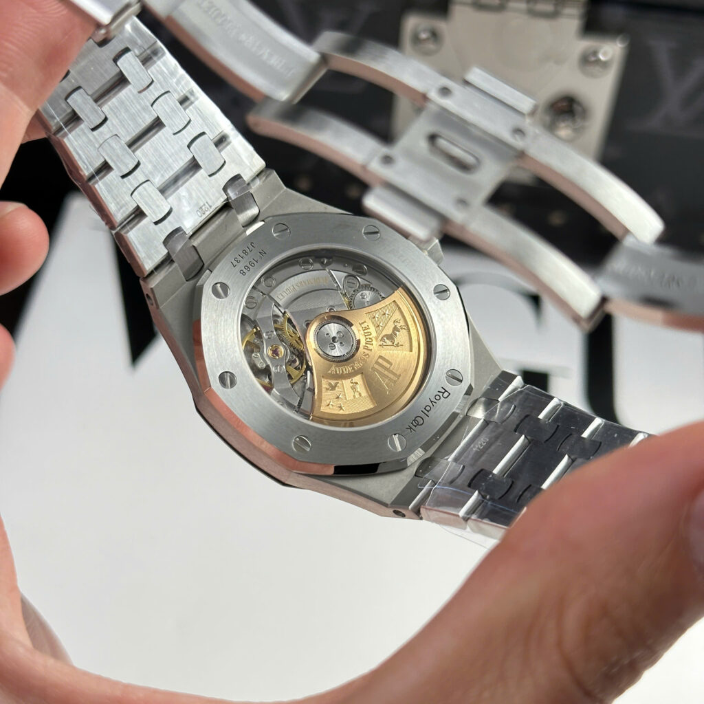 Đồng hồ Audemars Piguet Royal Oak 15450 Rep 11 mặt xám xưởng APS 37mm (2)