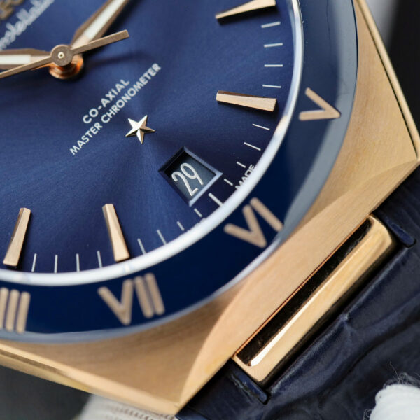 Đồng hồ Omega Constellation Replica 11 màu xanh máy cơ tự động Thụy Sỹ 41mm (2)