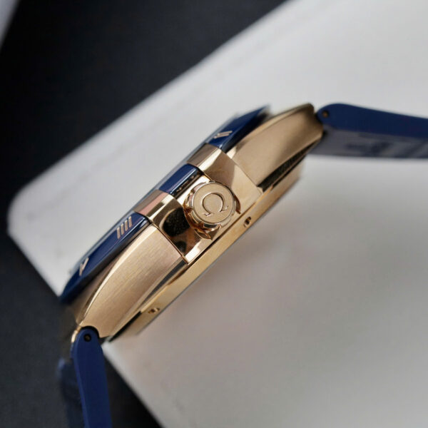 Đồng hồ Omega Constellation Replica 11 màu xanh máy cơ tự động Thụy Sỹ 41mm (2)