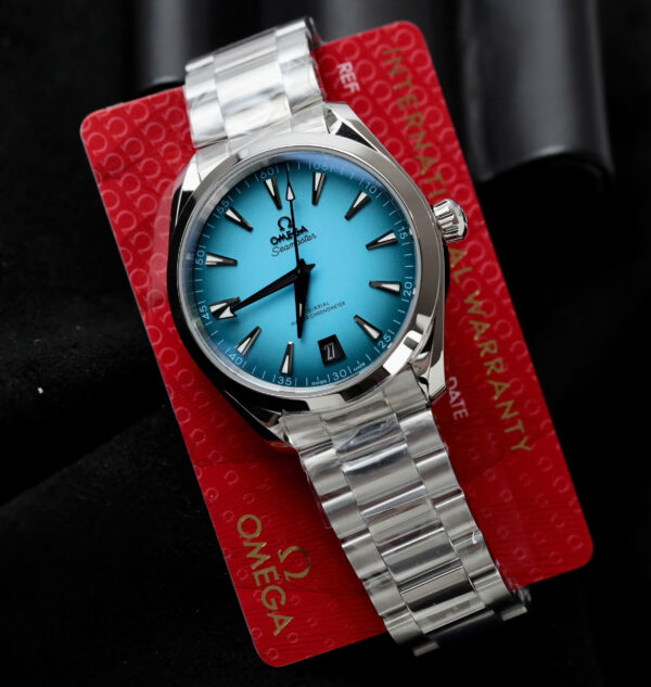 Đồng hồ Omega Seamaster Aqua Terra 150M Replica 11 mặt xanh ngọc lam xưởng VS 41mm (2)