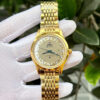 Đồng hồ Omega globemaster annual calendar king gold mặt xám fake 11 40mm