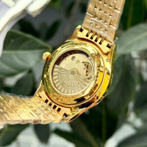 Đồng hồ Omega globemaster annual calendar king gold mặt xám fake 11 40mm