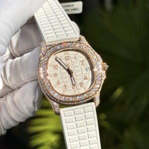 Đồng hồ Patek Philippe 5067 chế tác bọc vàng thật + đính kim cương tổng hợp 35 (2)