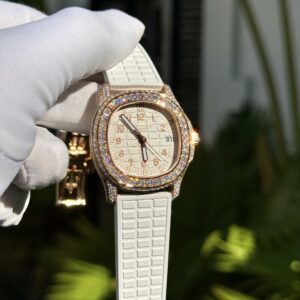 Đồng hồ Patek Philippe 5067 chế tác bọc vàng thật + đính kim cương tổng hợp 35 (2)