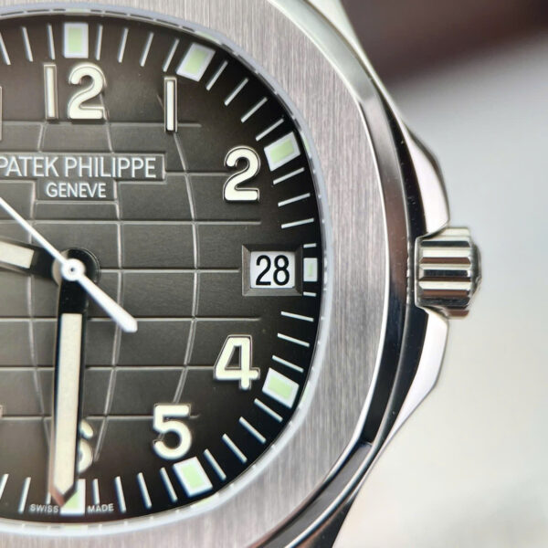 Đồng hồ Patek Philippe Aquanaut 5167 Fake 11 dây cao su màu cam 40mm (2)