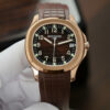 Đồng hồ Patek Philippe Aquanaut 5167 Fake 11 màu nâu dây cao su 40mm (2)