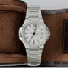 Đồng hồ Patek Philippe Chế Tác Nautilus 7118 nữ mặt xám trắng viền đính đá xưởng 3K 35 (2)