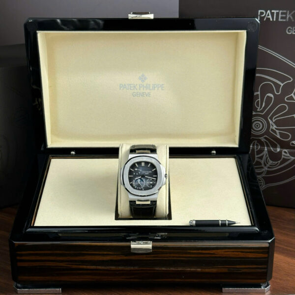 Đồng hồ Patek Philippe Replica 11 Nautilus 5712 mặt xanh xưởng PPF 40mm (2)