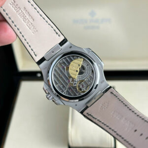 Đồng hồ Patek Philippe Replica 11 Nautilus 5712 mặt xanh xưởng PPF 40mm (2)