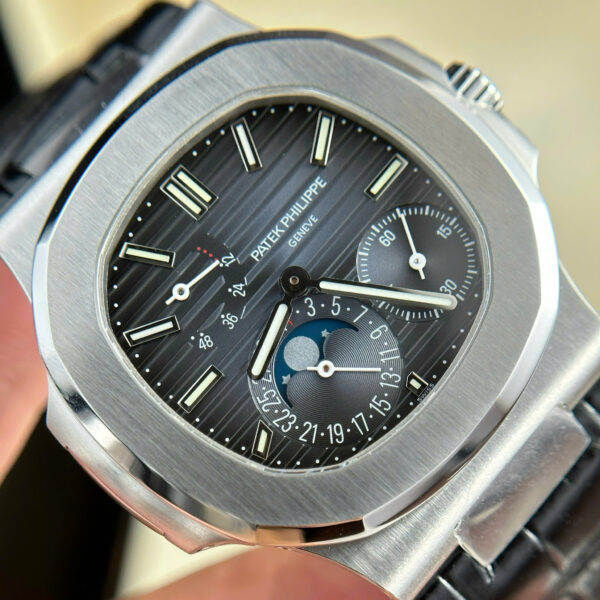 Đồng hồ Patek Philippe Replica 11 Nautilus 5712 mặt xanh xưởng PPF 40mm (2)