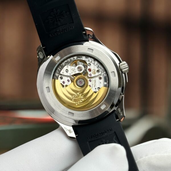 Đồng hồ Patek Philippe rep 11 Aquanaut 5261 màu đen cao cấp nhất 40mm (6)