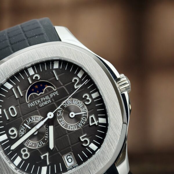 Đồng hồ Patek Philippe rep 11 Aquanaut 5261 màu đen cao cấp nhất 40mm (6)