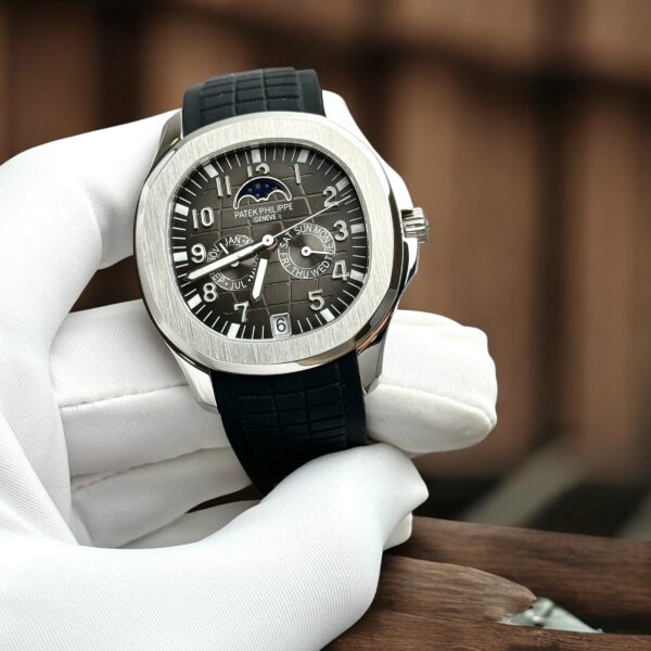 Đồng hồ Patek Philippe rep 11 Aquanaut 5261 màu đen cao cấp nhất 40mm (6)
