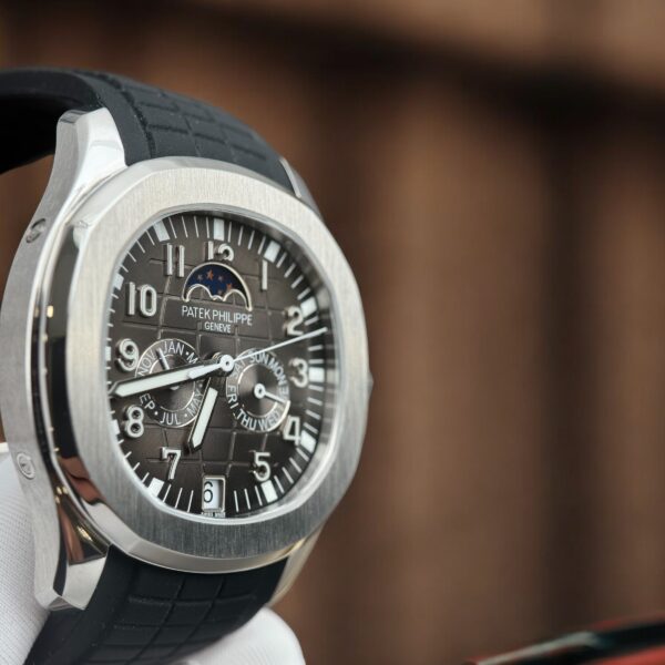 Đồng hồ Patek Philippe rep 11 Aquanaut 5261 màu đen cao cấp nhất 40mm (6)