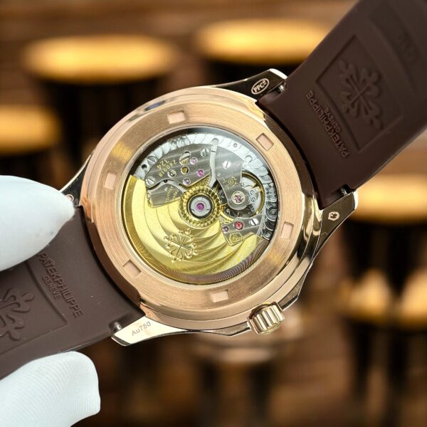 Đồng hồ Patek Philippe rep 11 Aquanaut 5261 màu nâu cao cấp nhất 40mm (4)