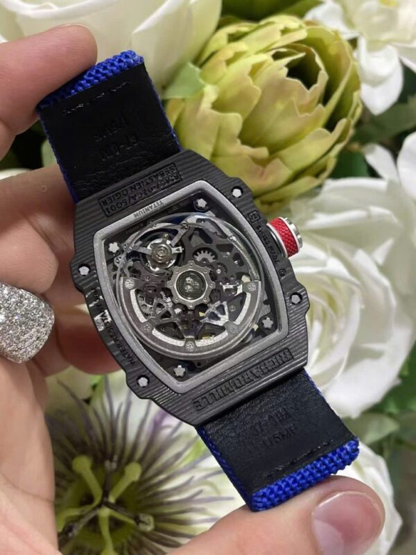 Đồng hồ Richard Mille RM67-02 tinh chỉnh vỏ carbon siêu mỏng siêu nhẹ 37 grams 38.7×47 (1)
