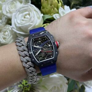 Đồng hồ Richard Mille RM67-02 tinh chỉnh vỏ carbon siêu mỏng siêu nhẹ 37 grams 38.7×47 (1)