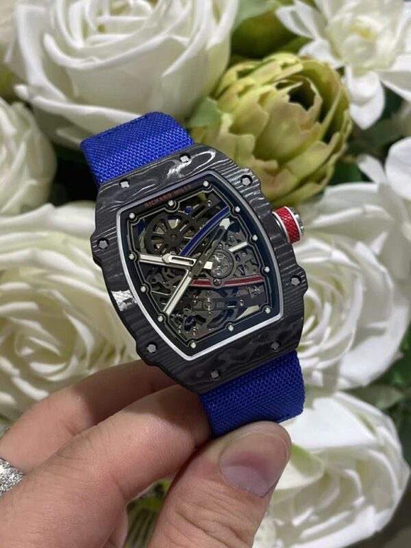 Đồng hồ Richard Mille RM67-02 tinh chỉnh vỏ carbon siêu mỏng siêu nhẹ 37 grams 38.7×47 (1)