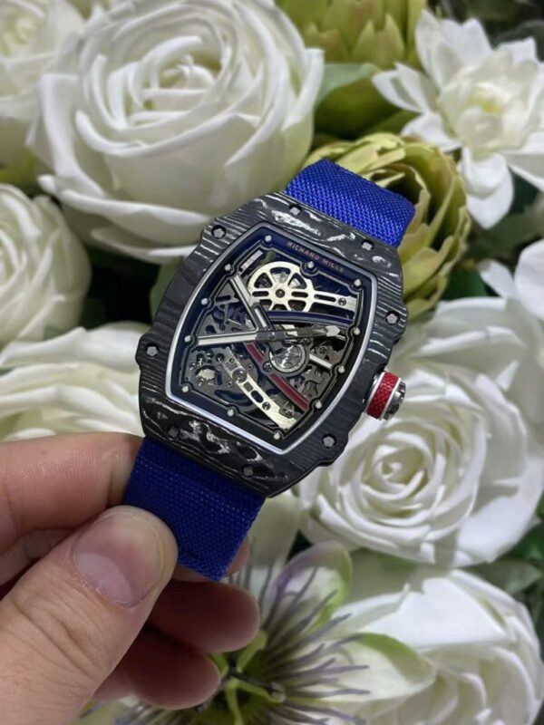 Đồng hồ Richard Mille RM67-02 tinh chỉnh vỏ carbon siêu mỏng siêu nhẹ 37 grams 38.7×47 (1)