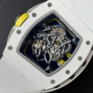 Đồng hồ Richard Mille Rep 11 RM61-01 Manual Winding Yohan Blake vỏ gốm trắng xưởng ZF 42.7×50 (2)
