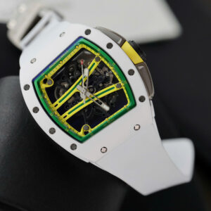 Đồng hồ Richard Mille Rep 11 RM61-01 Manual Winding Yohan Blake vỏ gốm trắng xưởng ZF 42.7×50 (2)