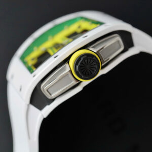 Đồng hồ Richard Mille Rep 11 RM61-01 Manual Winding Yohan Blake vỏ gốm trắng xưởng ZF 42.7×50 (2)
