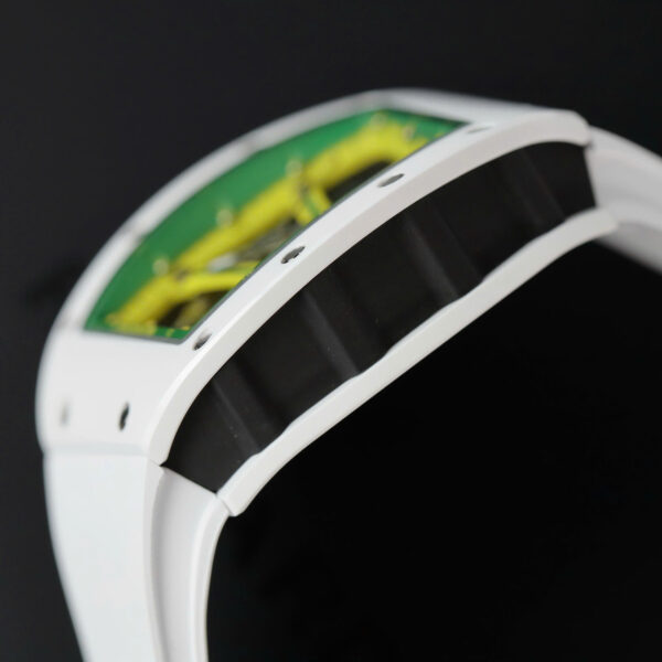 Đồng hồ Richard Mille Rep 11 RM61-01 Manual Winding Yohan Blake vỏ gốm trắng xưởng ZF 42.7×50 (2)