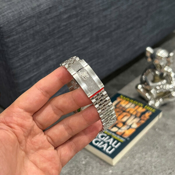 Đồng hồ Rolex 1 1 DateJust 126234 mặt số màu xanh Blue đính đá nhà máy VS Factory 36mm (2)