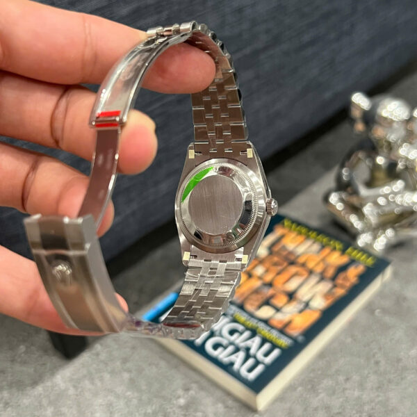 Đồng hồ Rolex 1 1 DateJust 126234 mặt số màu xanh Blue đính đá nhà máy VS Factory 36mm (2)