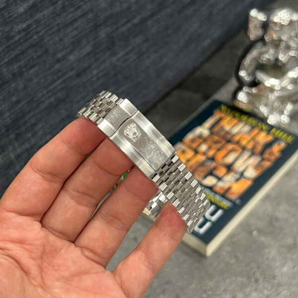 Đồng hồ Rolex 1 1 DateJust 126234 mặt số xà cừ Moissanite nhà máy VS Factory 36mm (1)