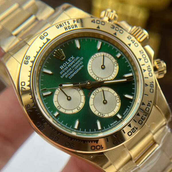 Đồng hồ Rolex Cosmograph Daytona 126508 Replica 11 mặt xanh lá cây xưởng THB 40mm (1)