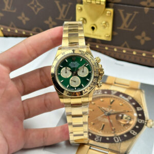 Đồng hồ Rolex Cosmograph Daytona 126508 Replica 11 mặt xanh lá cây xưởng THB 40mm (1)