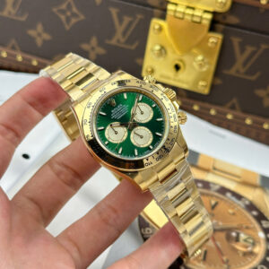 Đồng hồ Rolex Cosmograph Daytona 126508 Replica 11 mặt xanh lá cây xưởng THB 40mm (1)