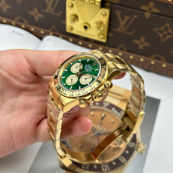 Đồng hồ Rolex Cosmograph Daytona 126508 Replica 11 mặt xanh lá cây xưởng THB 40mm (1)