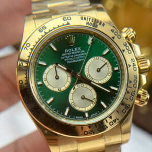 Đồng hồ Rolex Cosmograph Daytona 126508 Replica 11 mặt xanh lá cây xưởng THB 40mm (1)