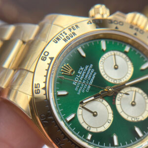 Đồng hồ Rolex Cosmograph Daytona 126508 Replica 11 mặt xanh lá cây xưởng THB 40mm (1)