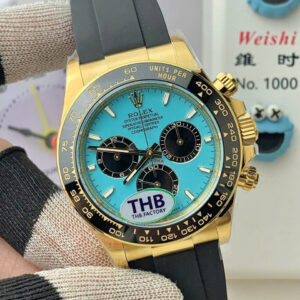 Đồng hồ Rolex Cosmograph Daytona 126518LN Replica 11 mặt xanh ngọc lam xưởng THB 40mm (2)