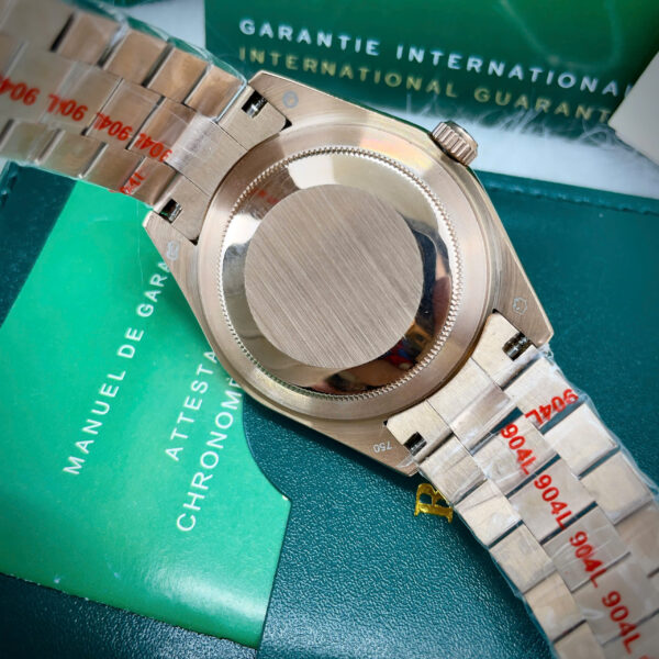 Đồng hồ Rolex Datejust đính full đá mặt xà cừ máy cơ nhật giá rẻ 37-41mm
