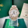 Đồng hồ Rolex Datejust đính full đá mặt xà cừ máy cơ nhật giá rẻ 37-41mm