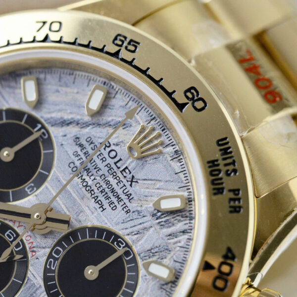 Đồng hồ Rolex Daytona Fake 11 mặt thiên thạch mạ vàng 40mm (2)