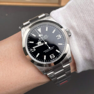 Đồng hồ Rolex Replica cao cấp nhất Explorer 214270 dây Oyster máy Thuỵ Sỹ xưởng VS 39mm (4)